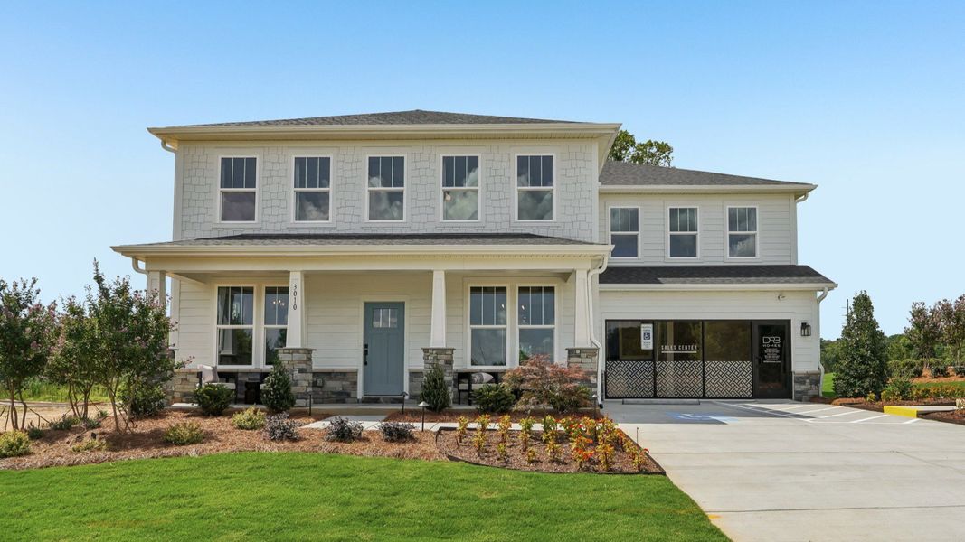 Front exterior of a home in the McBride community, located in Indian Trail, NC (Image 3).