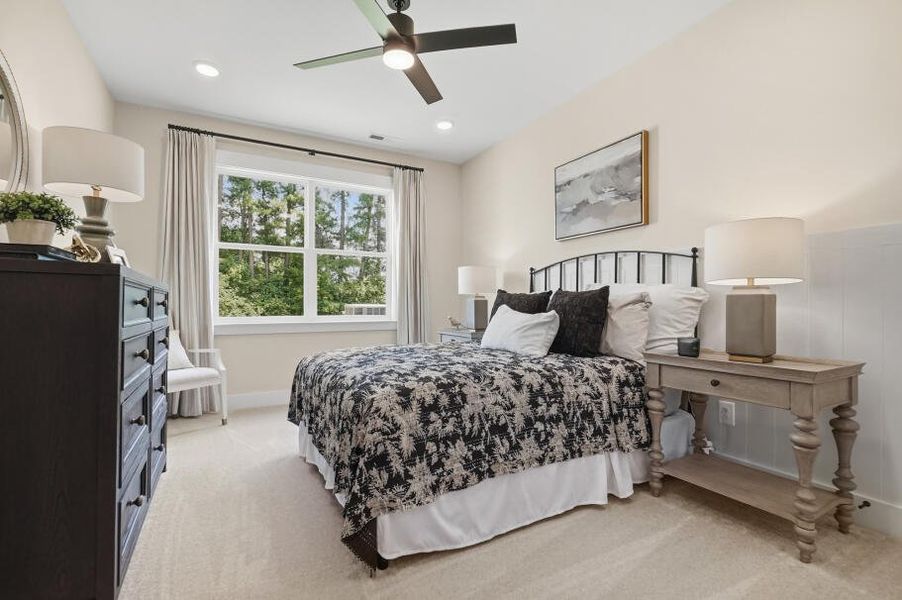 Furnished interior in a model home at Rock Creek in Denver (Image 36).