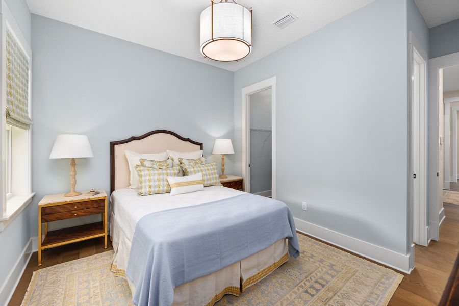 Furnished interior in a model home at Hidden Creek at SilverLeaf 80' Gold Series in St. Augustine (Image 38).