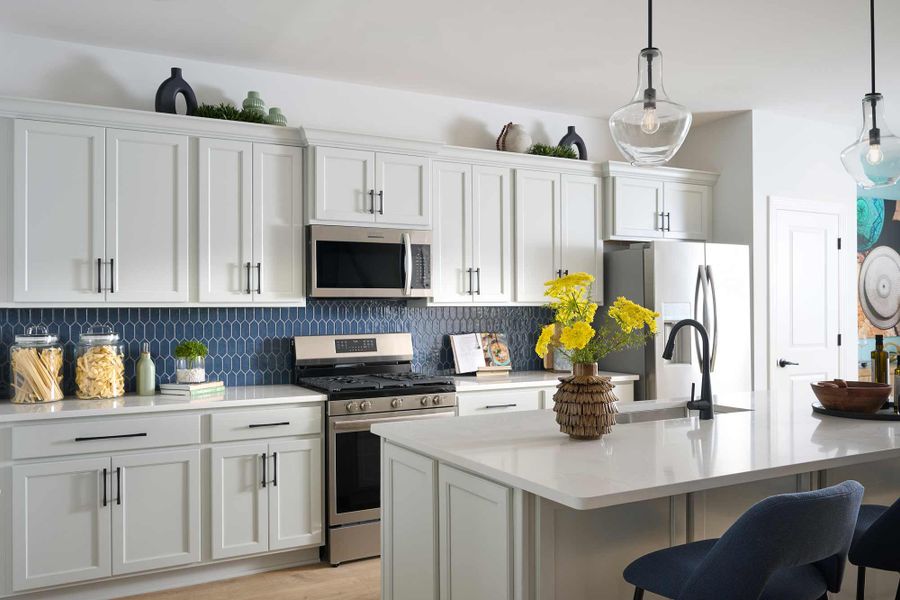 Furnished interior in a model home at Heritage Green – The Classic Collection in Columbia (Image 4). Furnished interior in a model home at Heritage Green – The Classic Collection in Columbia (Image 4).