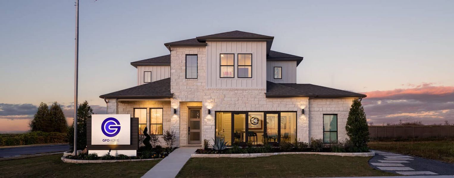 Front exterior of a home in the Enclave At Cele community, located in Pflugerville, TX (Image 2).