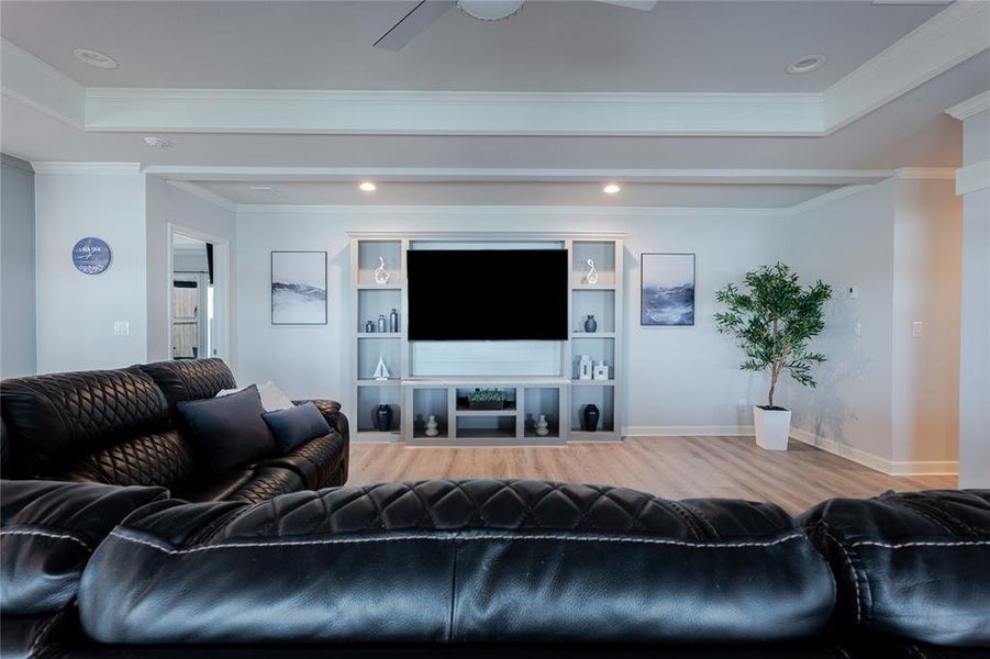 Furnished interior view inside a new home in , Graford (Image 6).