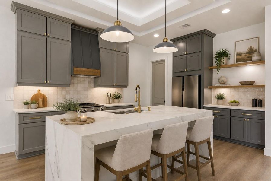Staged Kitchen Staged Kitchen