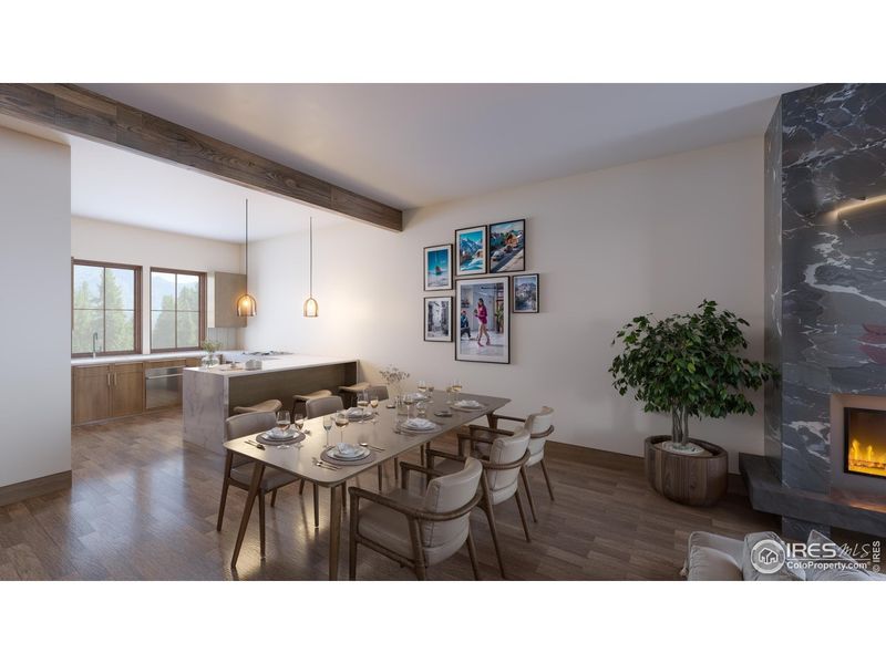 Furnished interior view inside a new home in , Winter Park (Image 4).