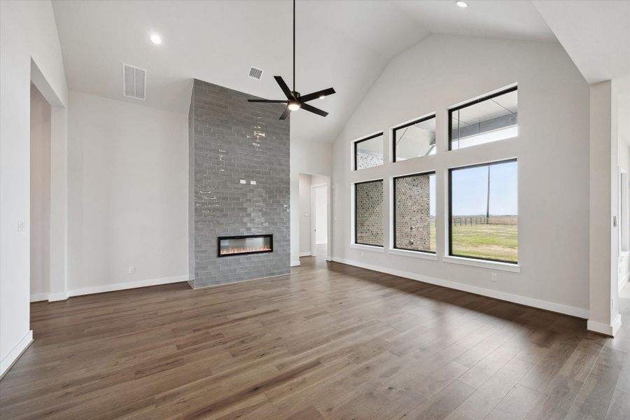 Enter into the Living Area