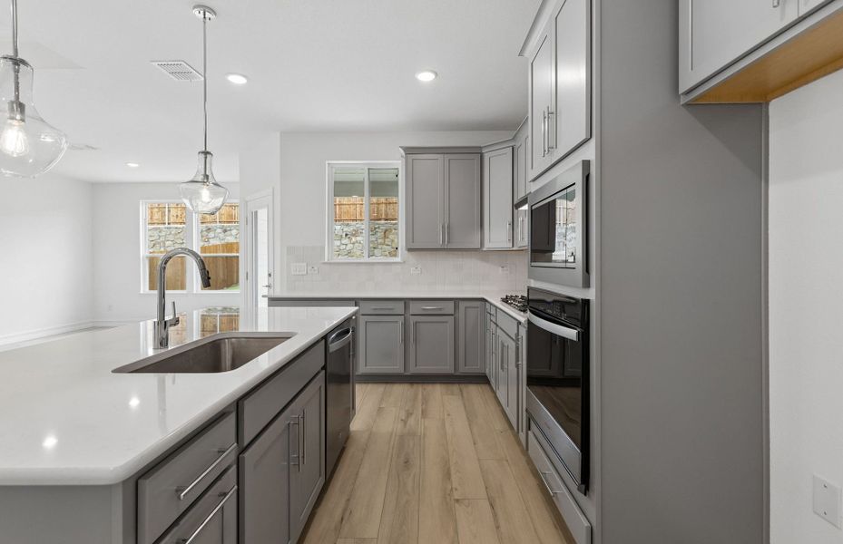 Furnished interior view inside a new home in Rosemary Fields, Godley (Image 5).