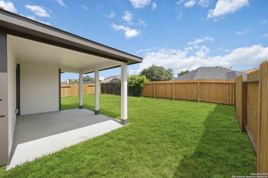 Front exterior of a new home in , San Antonio, TX, highlighting curb appeal (Image 14).