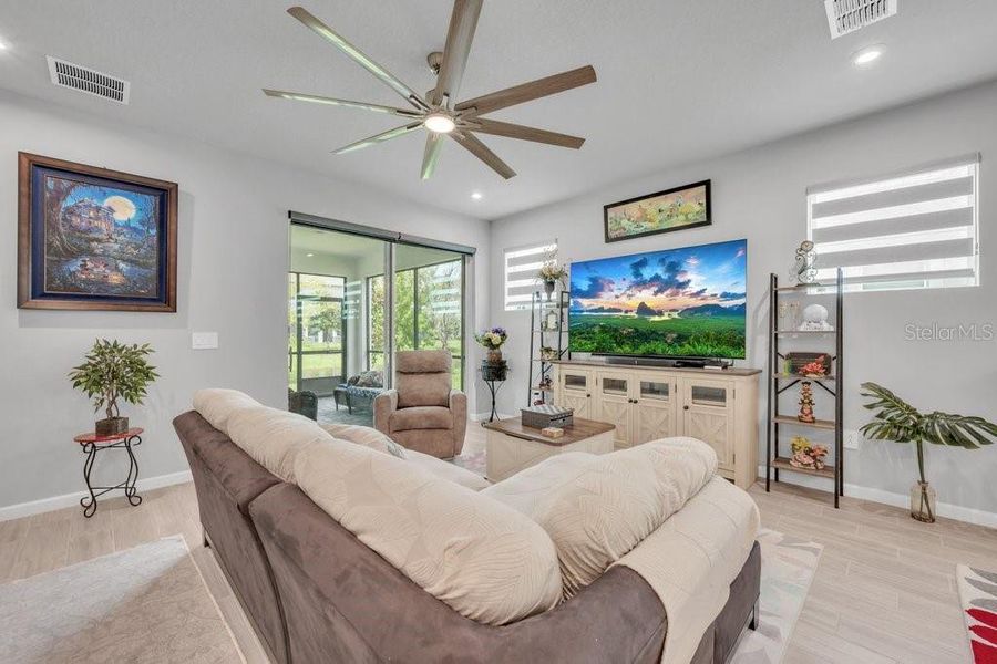 Furnished interior view inside a new home in Bloomingdale Townes, Brandon (Image 5).