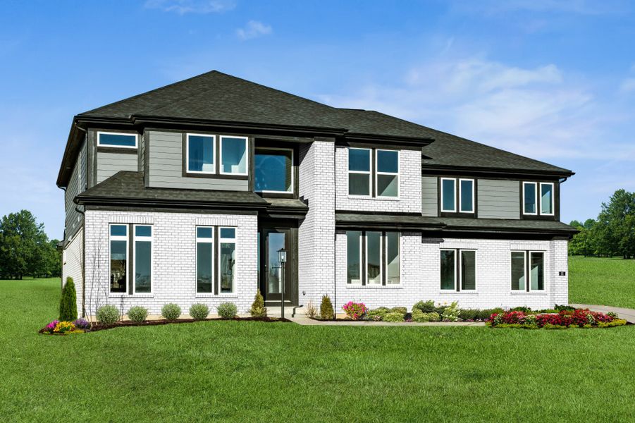 Representative exterior photo of a completed home built from the Paxton by Fischer Homes in Veranda Manor, Canton, GA (Image 20).
