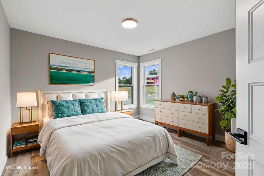Furnished interior view inside a new home in , Asheville (Image 26).