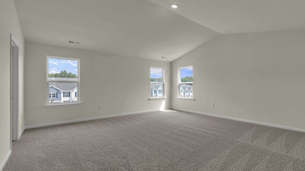 Spacious, unfurnished interior of a new home in Anderson Farm, Wendell (Image 15). Spacious, unfurnished interior of a new home in Anderson Farm, Wendell (Image 15).