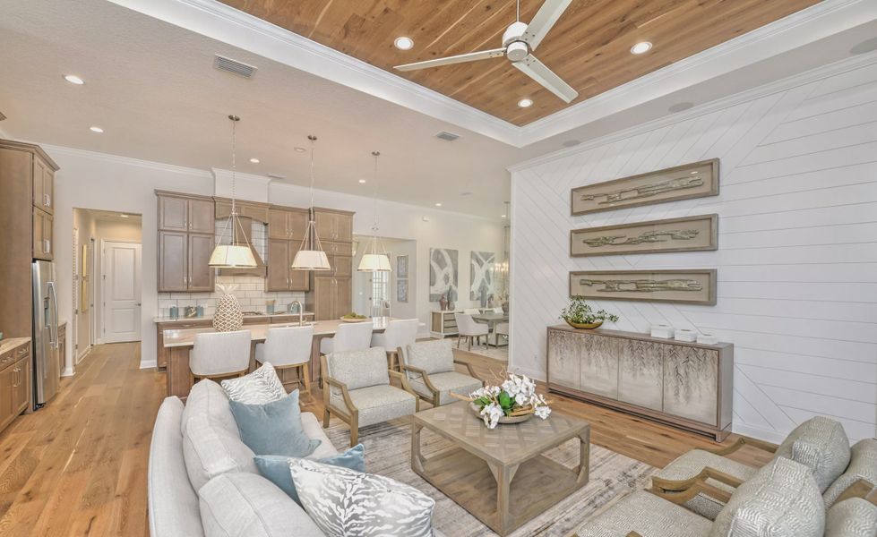 Furnished interior view inside a new home in Seven Pines, Jacksonville (Image 11).