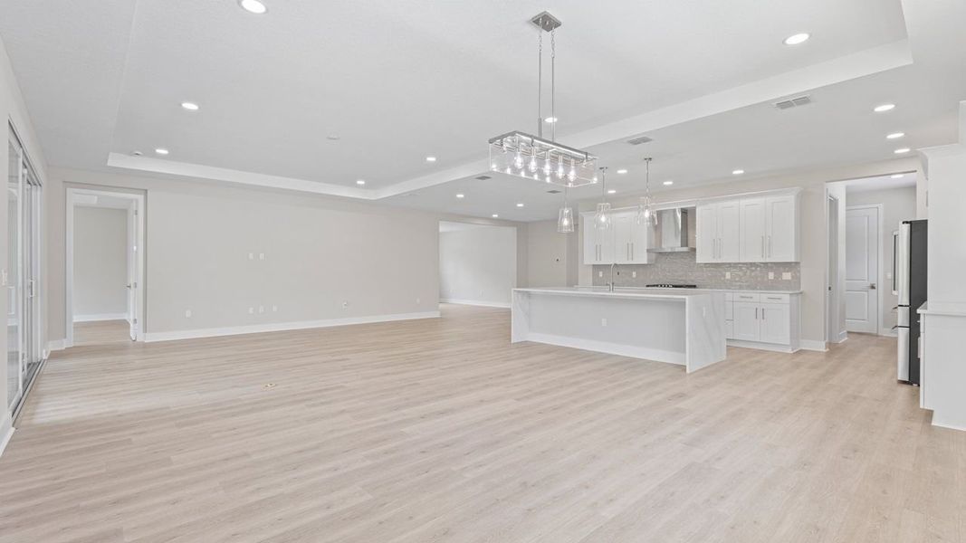 Kitchen and Great Room