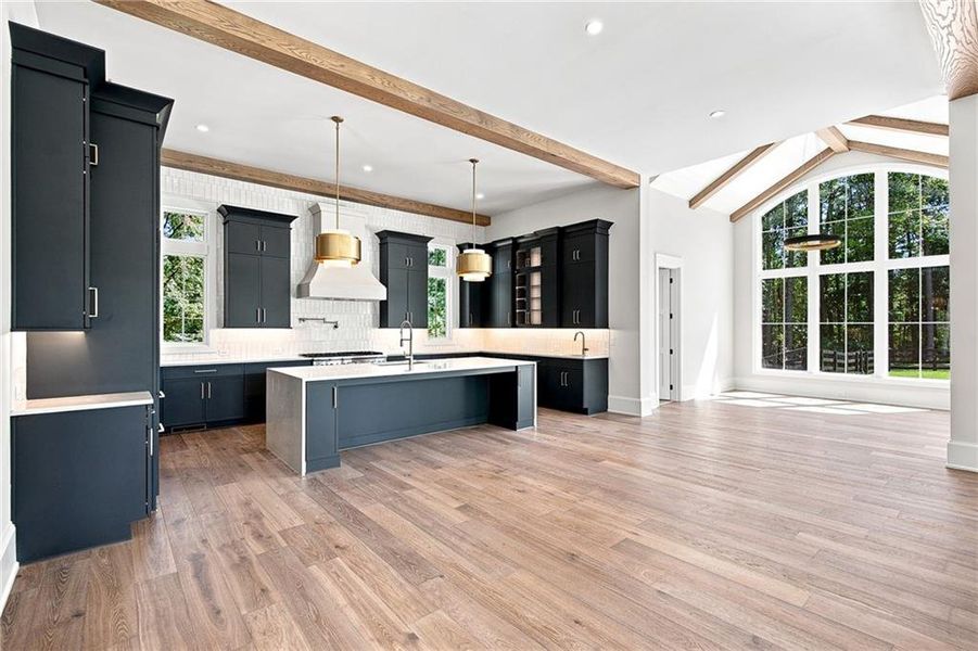 Furnished interior view inside a new home in , Milton (Image 6).