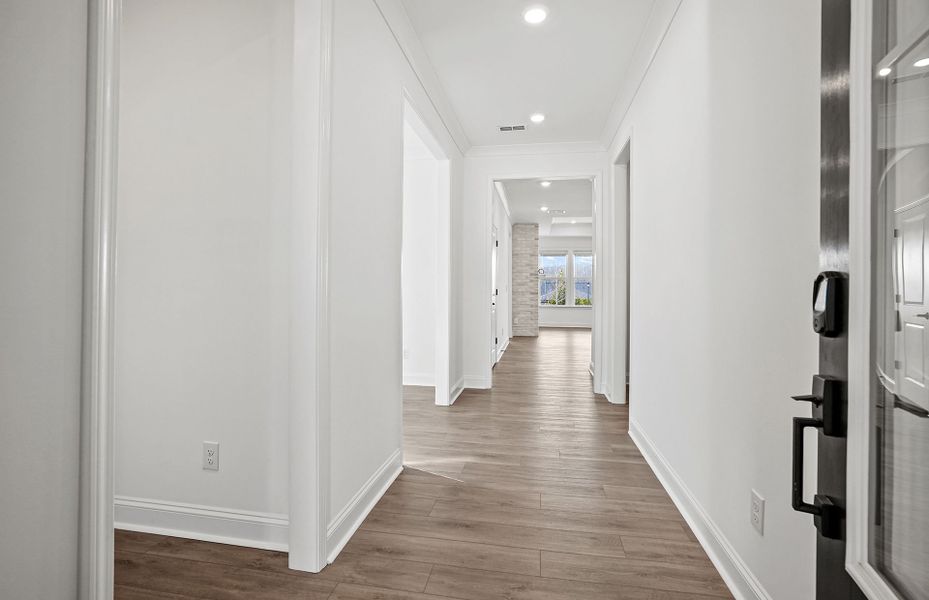 Spacious, unfurnished interior of a new home in Carolina Riverside, Belmont (Image 53).