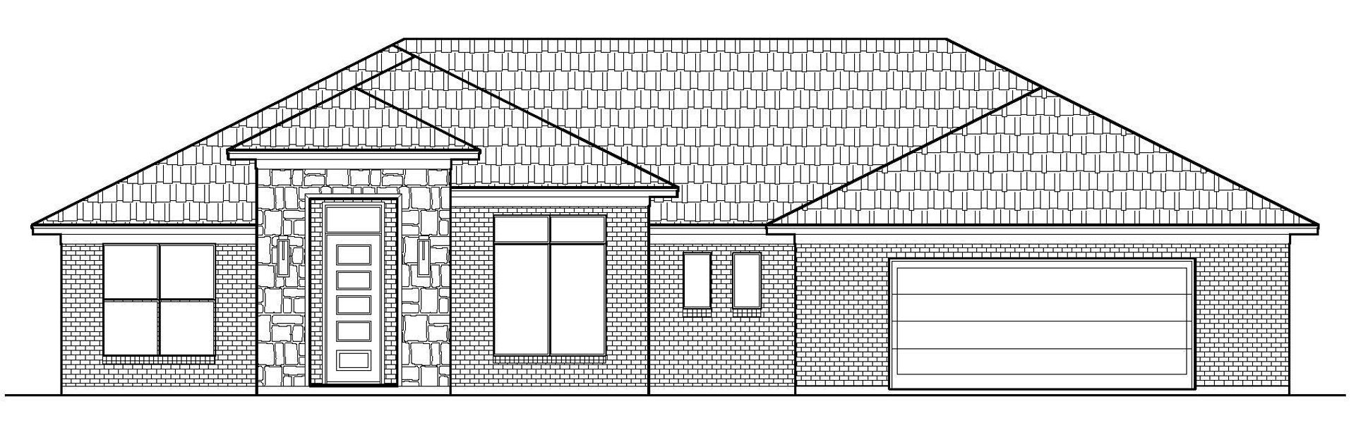 Representative exterior photo of a completed home built from the The Orchid by Kenmark Homes in Coyote Crossing, Godley, TX (Image 5). Representative exterior photo of a completed home built from the The Orchid by Kenmark Homes in Coyote Crossing, Godley, TX (Image 5).