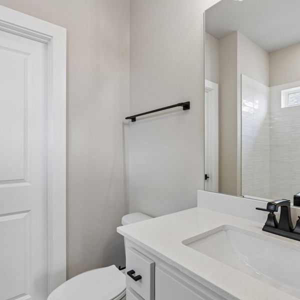 Furnished interior view inside a new home in Mosaic – 70′ Lots, Prosper (Image 38).