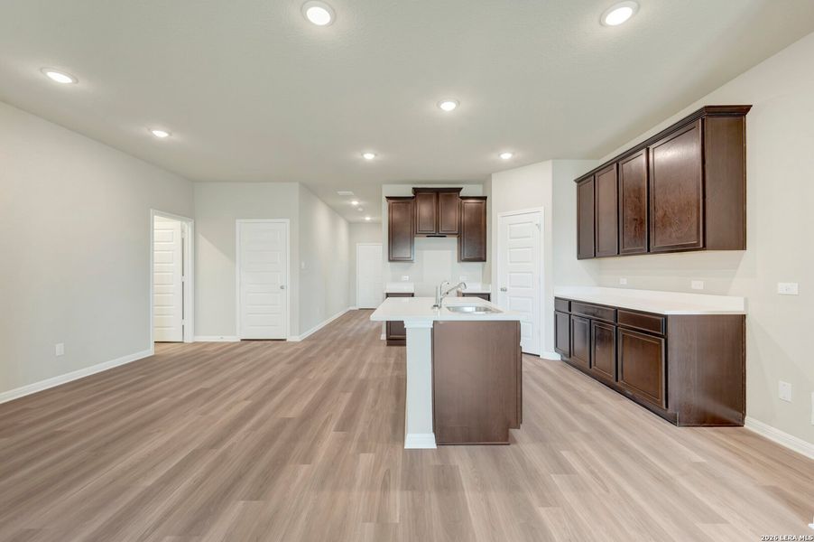 Furnished interior view inside a new home in Mesquite Ridge, San Antonio (Image 12). Furnished interior view inside a new home in Mesquite Ridge, San Antonio (Image 12).