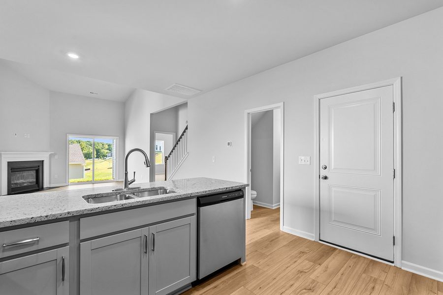 Furnished interior view inside a new home in Hanes Lake, Winston-Salem (Image 13).