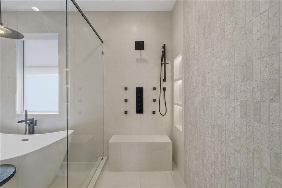 Furnished interior view inside a new home in , Atlanta (Image 53). Furnished interior view inside a new home in , Atlanta (Image 53).