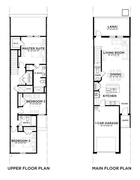 2D floor plan layout for the Barcelona by Casa Fresca Homes in Grove at Crosswinds, Haines City, FL (Image 3).