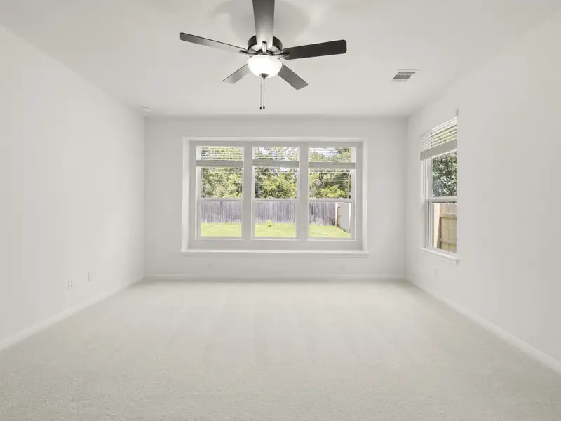 Spacious, unfurnished interior of a new home in Orchard Ridge, Liberty Hill (Image 26). Spacious, unfurnished interior of a new home in Orchard Ridge, Liberty Hill (Image 26).