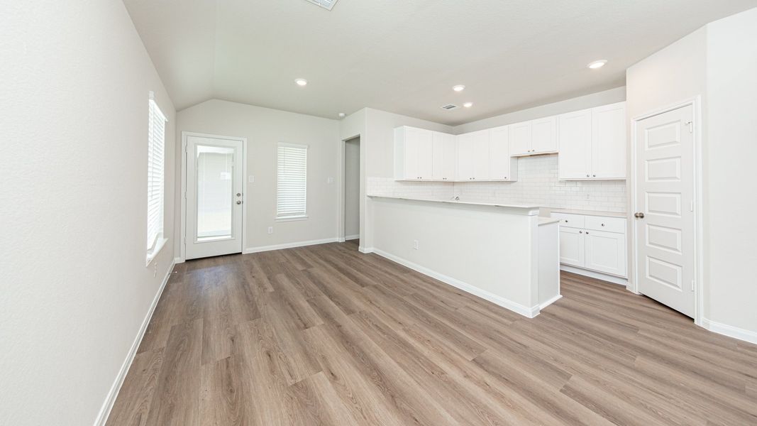 Kitchen and Dining Area
