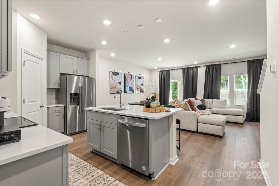 Furnished interior view inside a new home in , Fort Mill (Image 17).