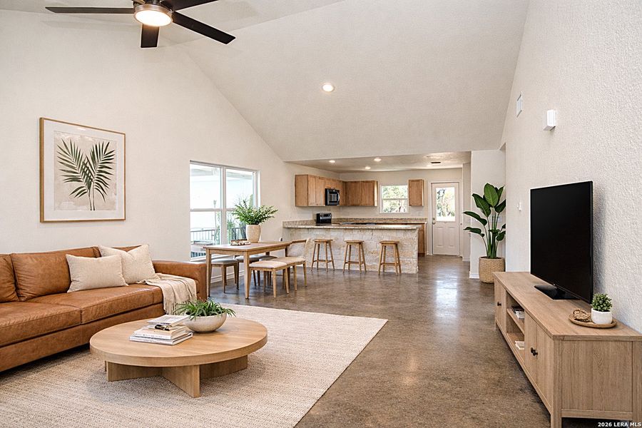 Furnished interior view inside a new home in , Spring Branch (Image 4).