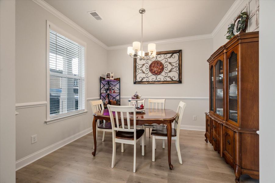 Furnished interior view inside a new home in , Summerville (Image 19).