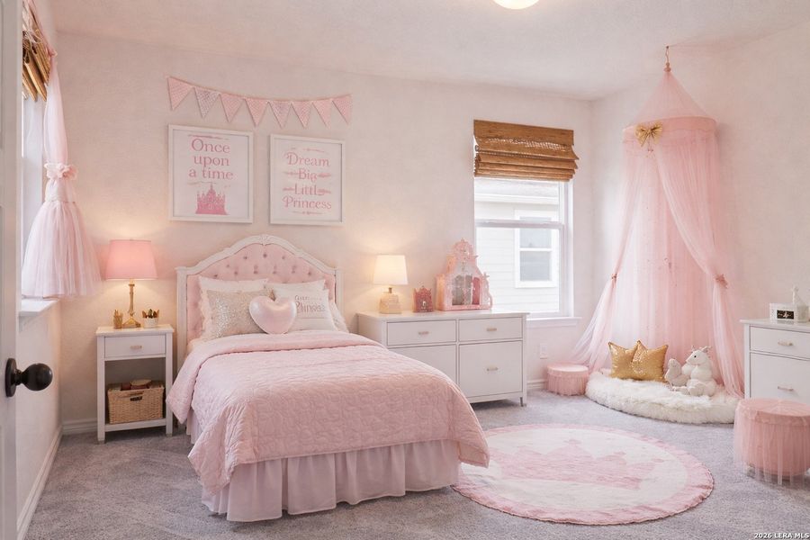 Furnished interior view inside a new home in , New Braunfels (Image 5).