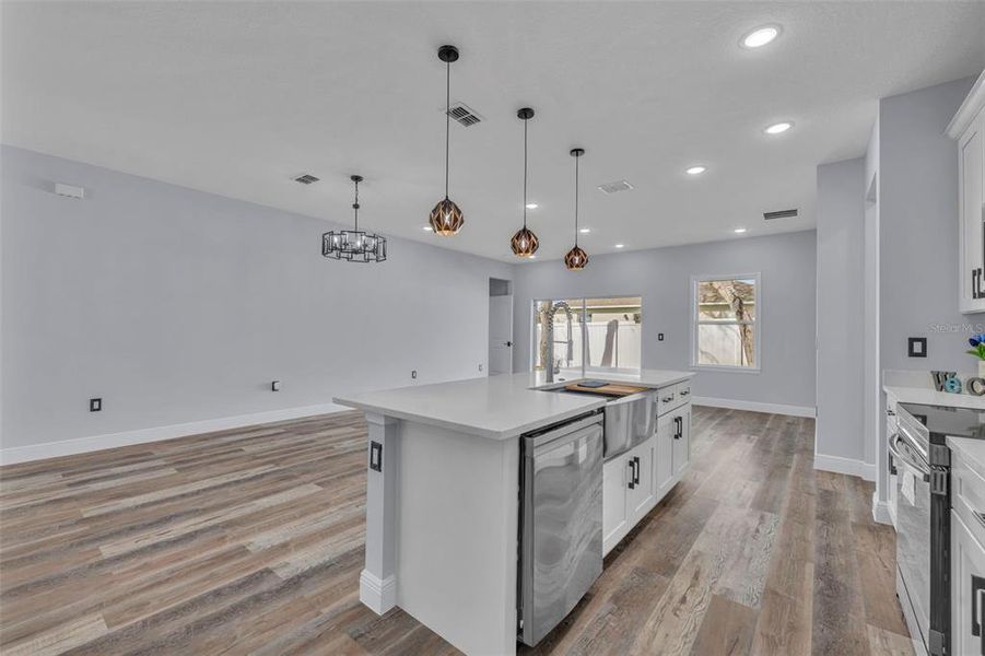 Furnished interior view inside a new home in , Poinciana (Image 16).