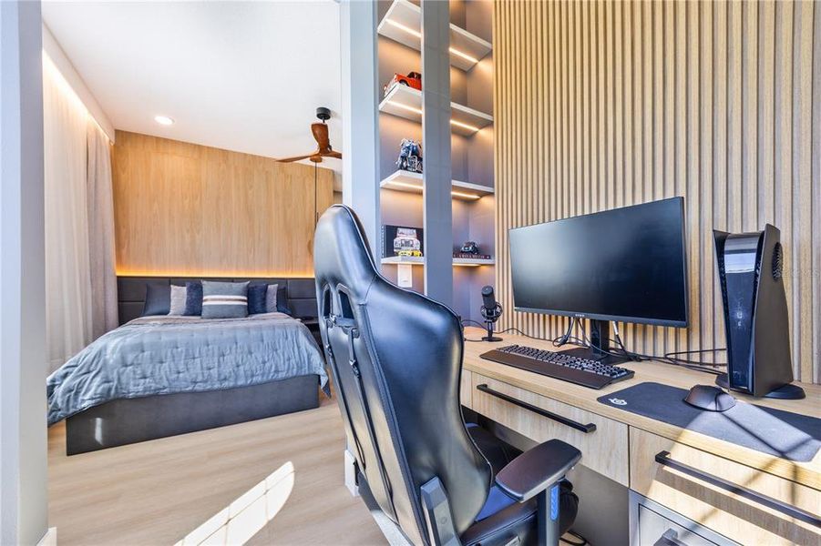 Furnished interior view inside a new home in Avalon Ridge, Winter Garden (Image 33).