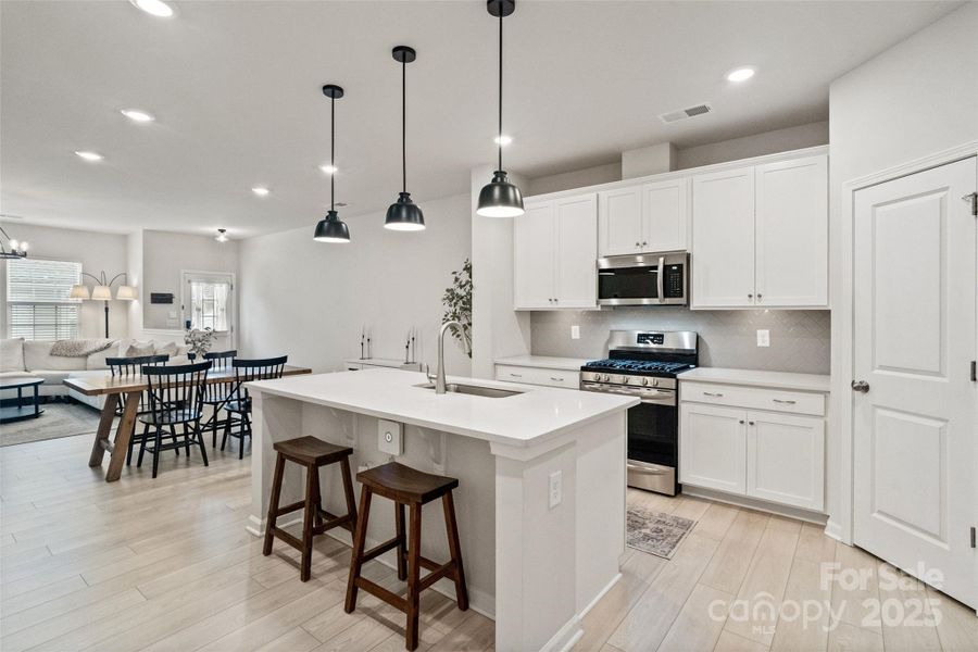 Furnished interior view inside a new home in , Fort Mill (Image 26).