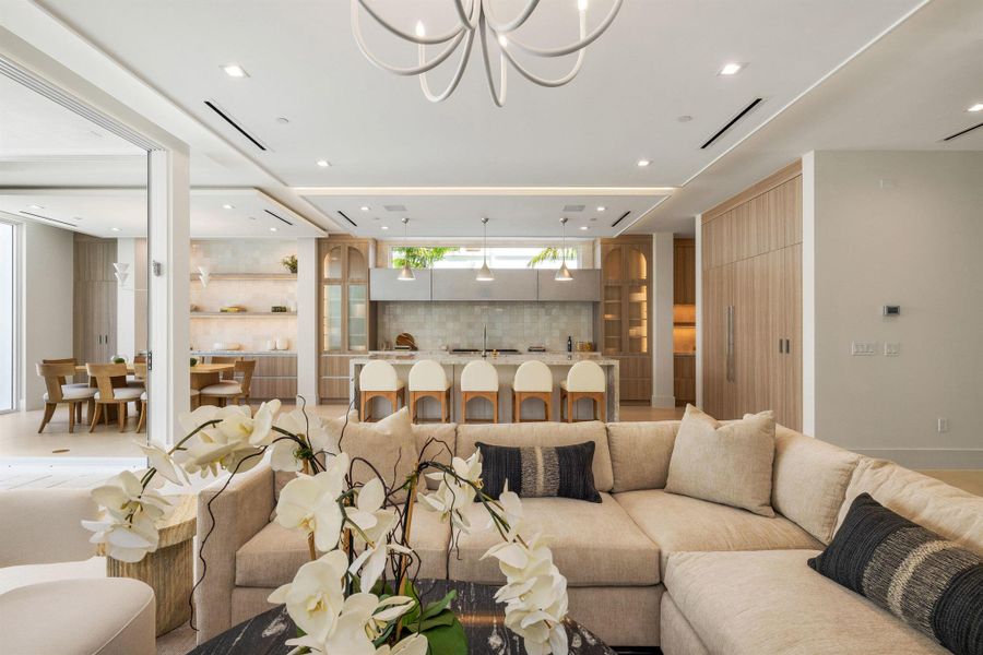 Furnished interior view inside a new home in , Delray Beach (Image 6).