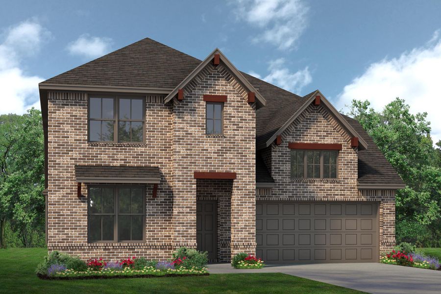 Representative exterior photo of a completed home built from the Concept 2870 by Risewell Homes in Silo Mills, Joshua, TX (Image 8). Representative exterior photo of a completed home built from the Concept 2870 by Risewell Homes in Silo Mills, Joshua, TX (Image 8).