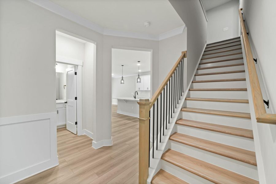 Spacious, unfurnished interior of a new home in Harbor Crossing, Greensboro (Image 16).