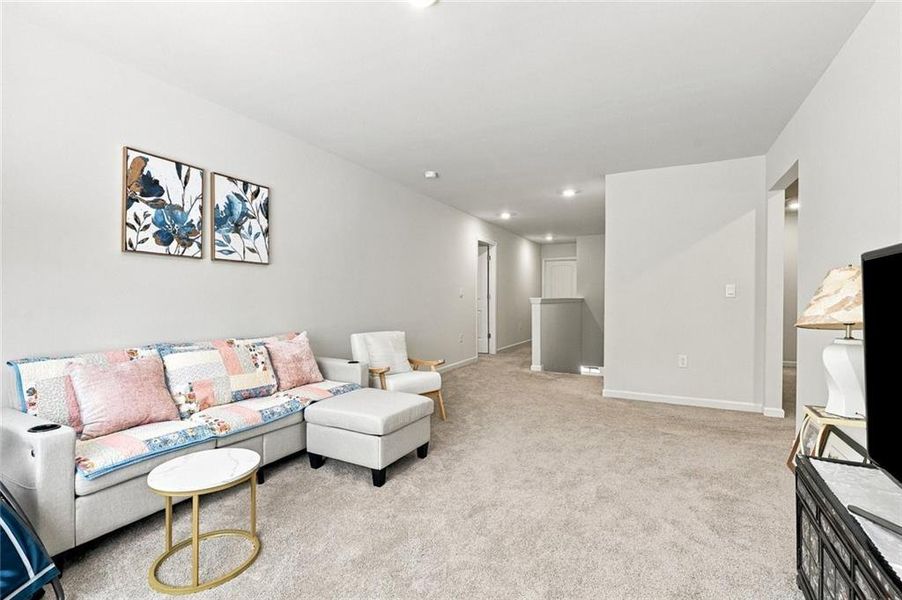 Furnished interior view inside a new home in , Braselton (Image 30). Furnished interior view inside a new home in , Braselton (Image 30).