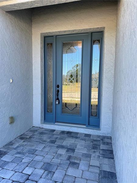 Exterior details and patio area of a home in , Englewood (Image 25).
