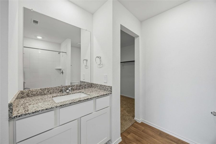 Furnished interior view inside a new home in Legacy Village, Houston (Image 10). Furnished interior view inside a new home in Legacy Village, Houston (Image 10).