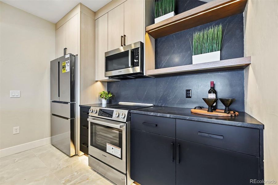 Furnished interior view inside a new home in , Colorado Springs (Image 3).