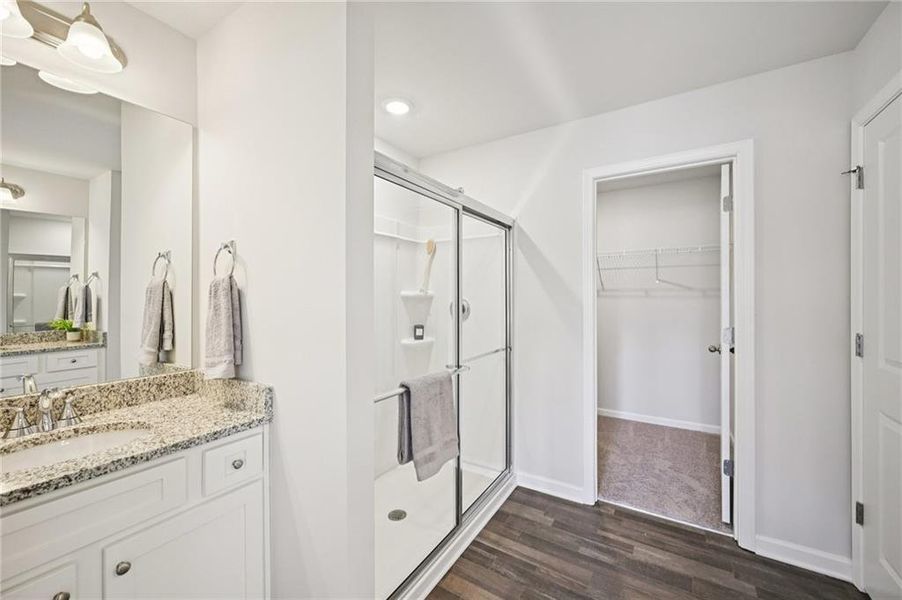 Furnished interior view inside a new home in Creekside Village, Lithonia (Image 27).