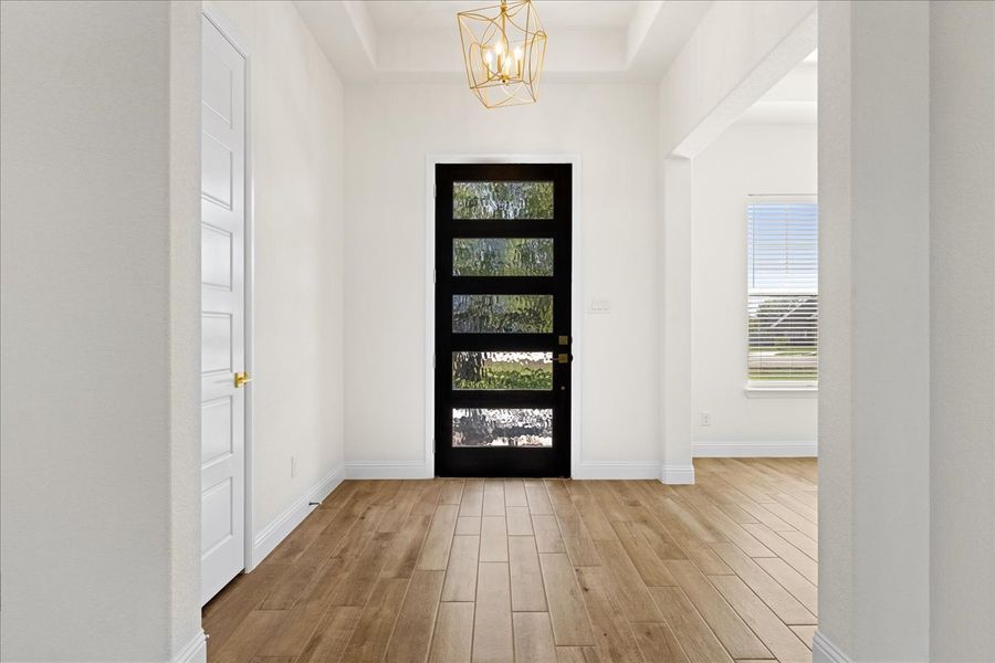 Representative unfurnished interior of a home built from the The Braden II by Doug Parr Custom Homes in Kessler Farms, Brock (Image 25).
