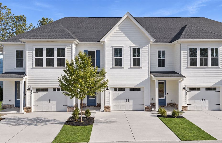 Front exterior of a new home in Alston Park, Greenville, SC, highlighting curb appeal (Image 1). Front exterior of a new home in Alston Park, Greenville, SC, highlighting curb appeal (Image 1).