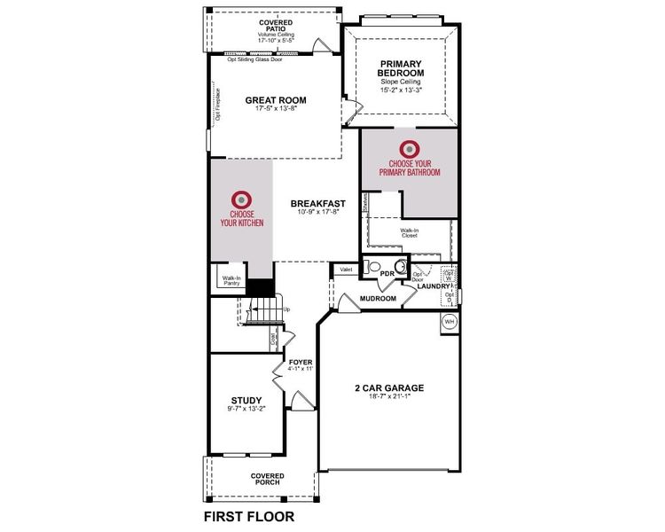 2D floor plan layout of this home in Amira, Tomball, TX (Image 3).