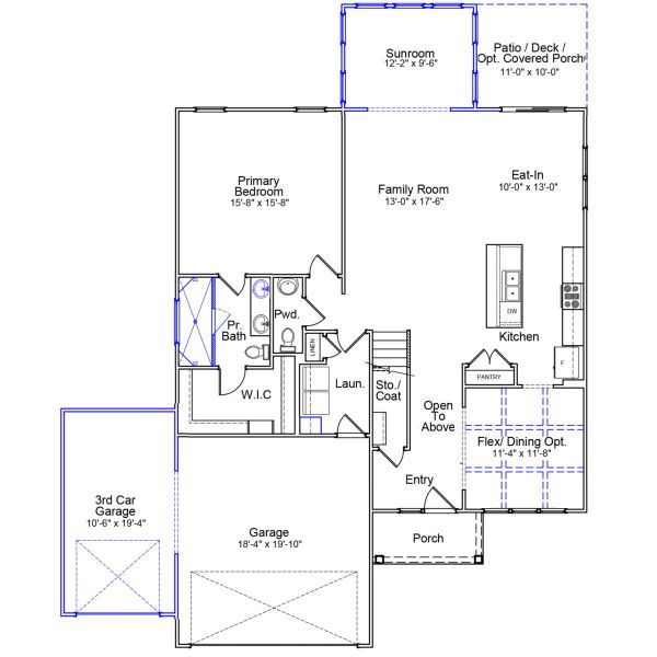 2D floor plan layout of this home in Arcadia, Myrtle Beach, SC (Image 2). 2D floor plan layout of this home in Arcadia, Myrtle Beach, SC (Image 2).