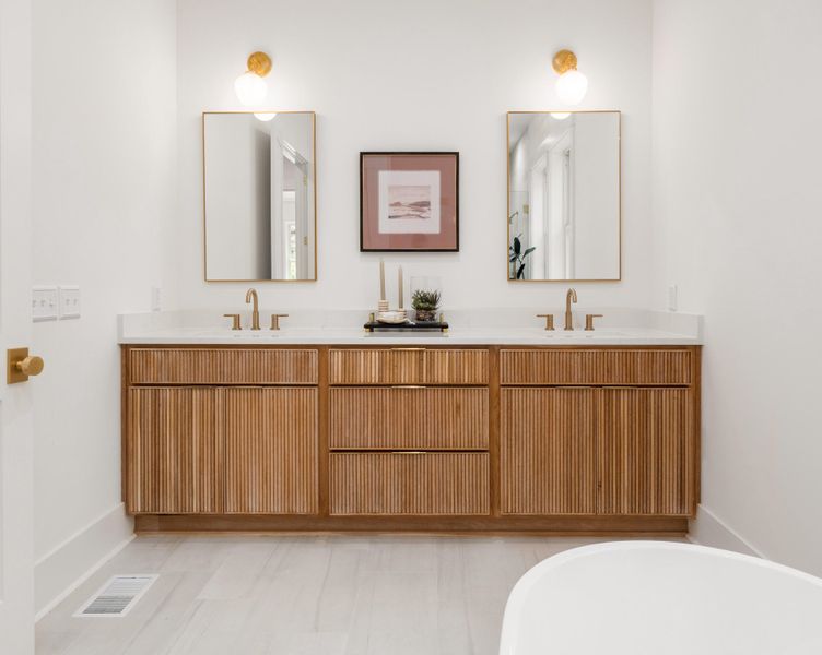 Furnished interior view inside a new home in , Mount Pleasant (Image 6).
