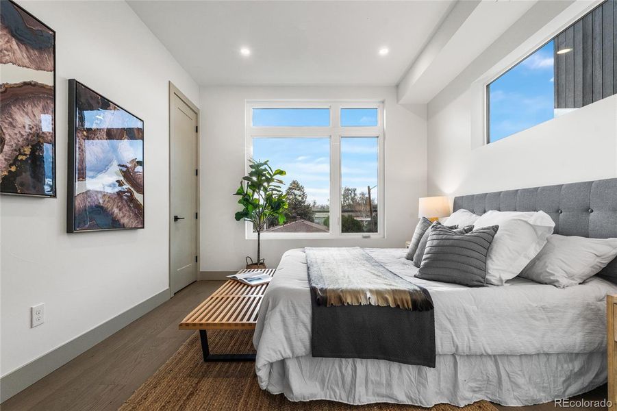 Furnished interior view inside a new home in , Denver (Image 19).