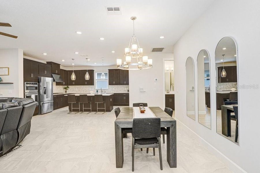 Furnished interior view inside a new home in Esplanade at Artisan Lakes, Palmetto (Image 17).