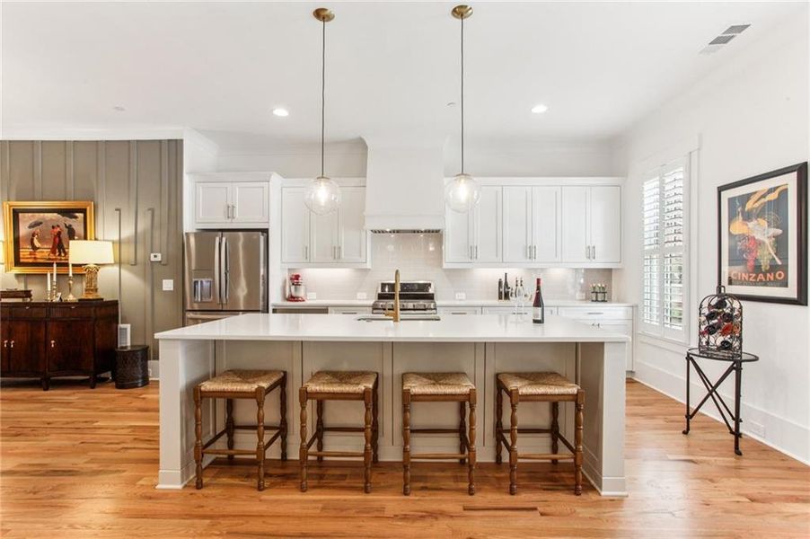 Furnished interior view inside a new home in , Marietta (Image 9).